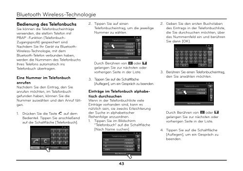 Bedienungsanleitung Navigationssystem Kia Venga