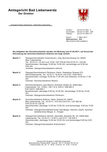 Gerichtsvollzieher-GeschäftsVT ab 01 04 2011 - Amtsgericht Bad ...