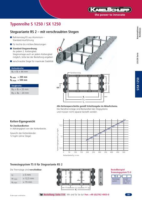 Energieführungsketten aus Stahl - Elec.ru