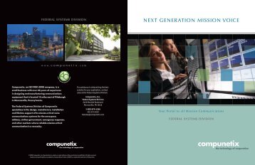 Mission Voice CONTEX® GT Touchscreen Interface - Compunetix, Inc.