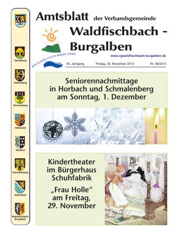 Waldfischbach - Burgalben - Verbandsgemeinde Waldfischbach ...