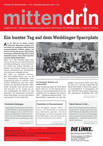 mittendrin - DIE LINKE. in Mitte