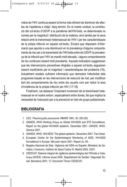 Guia Clínica de l'HIV 2003 - Sida Studi