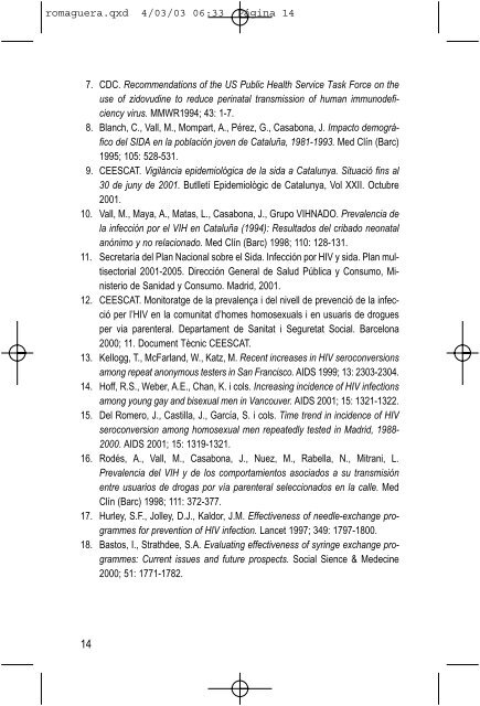 Guia Clínica de l'HIV 2003 - Sida Studi