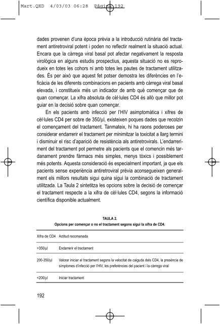 Guia Clínica de l'HIV 2003 - Sida Studi