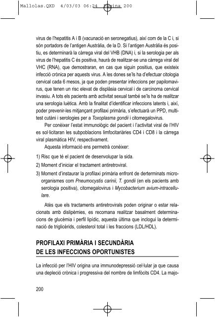 Guia Clínica de l'HIV 2003 - Sida Studi