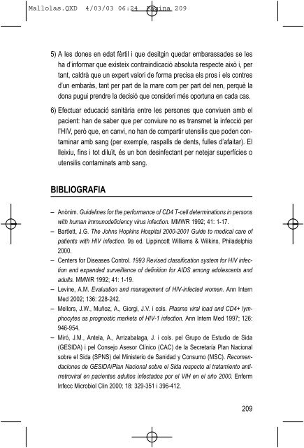 Guia Clínica de l'HIV 2003 - Sida Studi