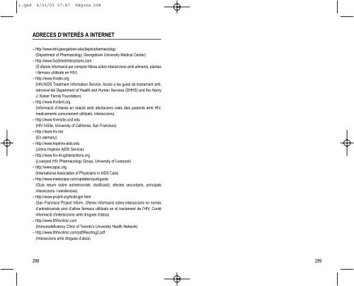 Guia Clínica de l'HIV 2003 - Sida Studi