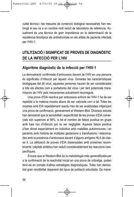 Guia Clínica de l'HIV 2003 - Sida Studi