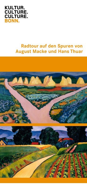 Radtour auf den Spuren von August Macke und Hans Thuar - Bonn ...