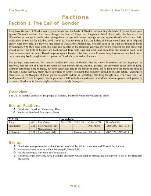 Module in pdf format (v. 2.02) - Harlequin Games