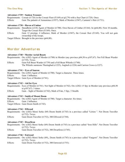 Module in pdf format (v. 2.02) - Harlequin Games