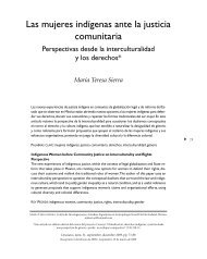 Las mujeres indígenas ante la justicia comunitaria - Ciesas