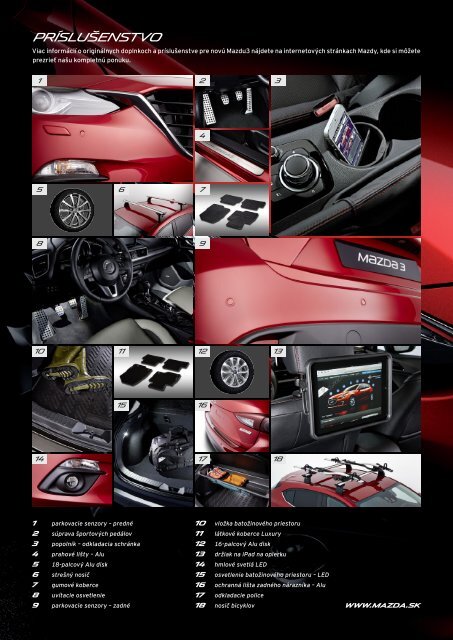 Cenník (PDF) - Mazda