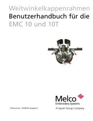 Weitwinkelkappenrahmen Benutzerhandbuch für die EMC 10 und 10T