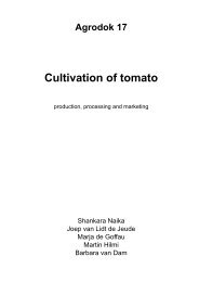 Agrodok 17: Cultivation of tomato - Journey to Forever