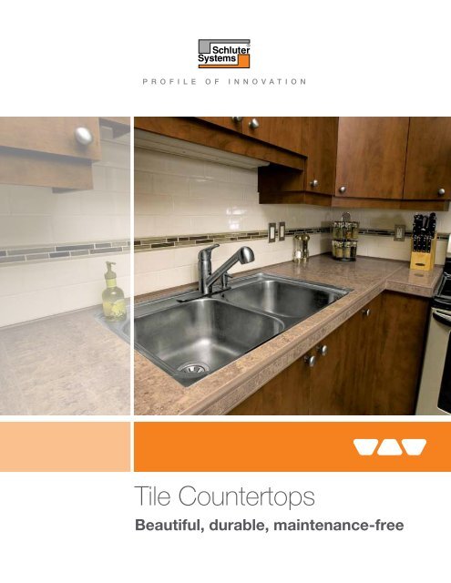 Tile Countertops Schluter Systems