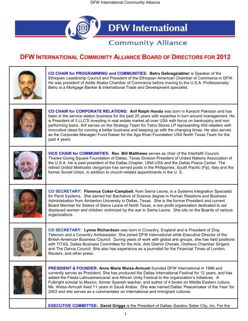 AB109 2012 DSA Board of Directors - Deputy Sheriffs' Association