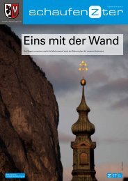 Eins mit der Wand - Zirl