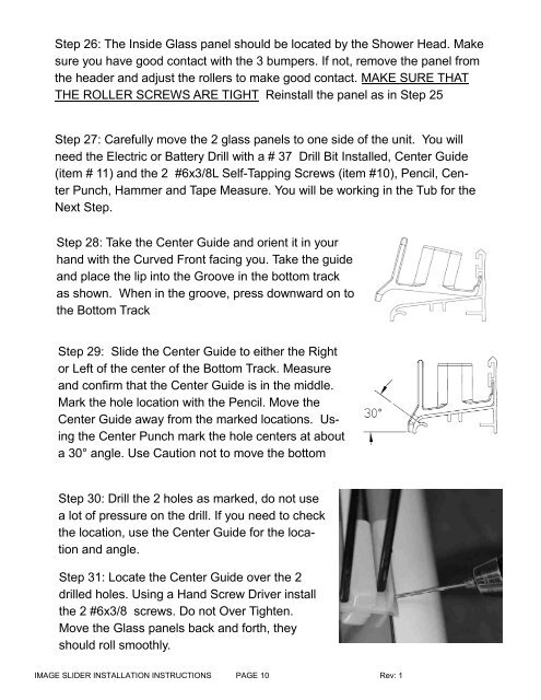 Step 26 The Inside Glass