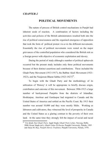 chapter-2 political movements