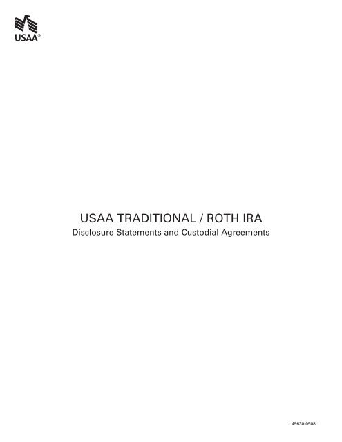 Traditional and Roth IRA CD Application - USAA