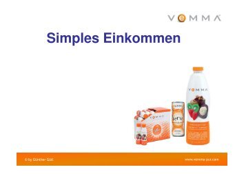 (Microsoft PowerPoint - Simples Einkommen.ppt ... - Vemma Pur