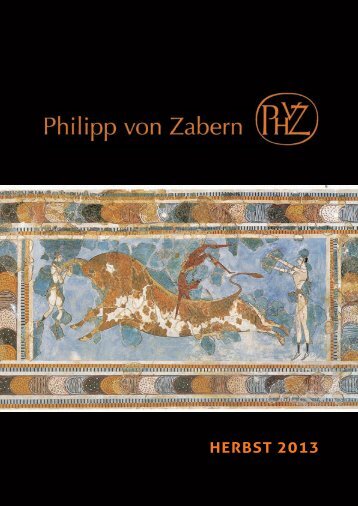 HERBST 2013 - Verlag Philipp von Zabern