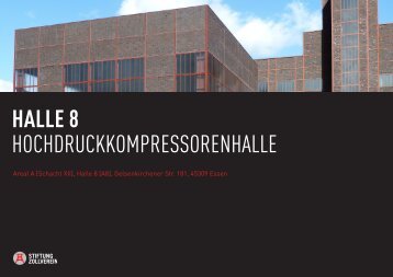 Infoblatt Halle 8 [PDF] - Stiftung Zollverein