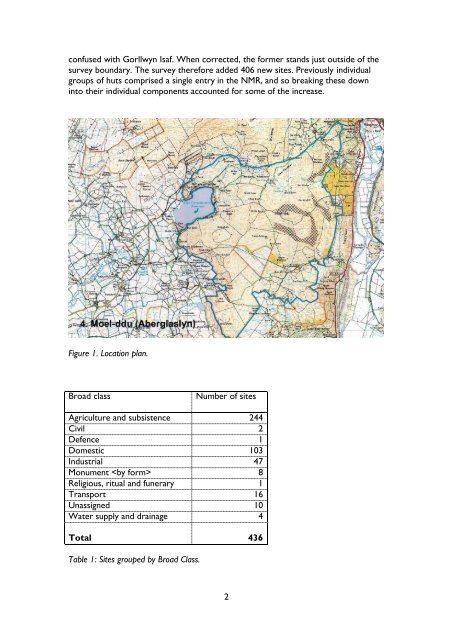 Moel Ddu (Aberglaslyn) - Royal Commission on the Ancient and ...