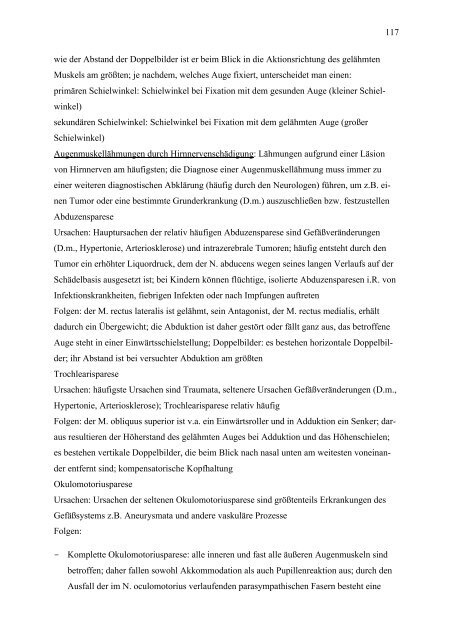 1 1. Ophthalmologische Untersuchung S. 1 - ÖH Med Wien Social