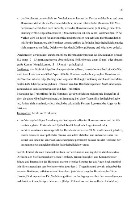 1 1. Ophthalmologische Untersuchung S. 1 - ÖH Med Wien Social