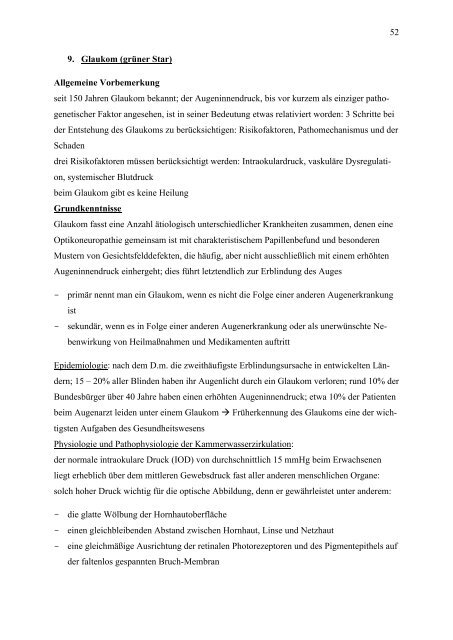 1 1. Ophthalmologische Untersuchung S. 1 - ÖH Med Wien Social