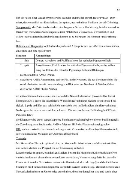 1 1. Ophthalmologische Untersuchung S. 1 - ÖH Med Wien Social