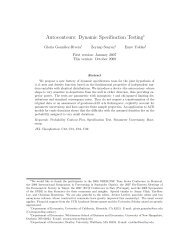 Autocontours: Dynamic Specification Testing - UCSB Economics