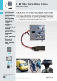 R4-EM Outdoor “Electronic Rotary”-Verschluss - Southco