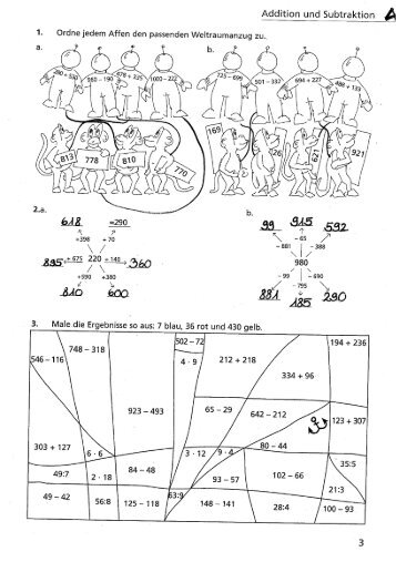 24683 Rechnen affenstark 4 Lösungen - Schubi