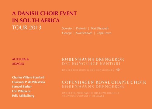 a danish choir event in south africa tour 2013 - Cultour Africa