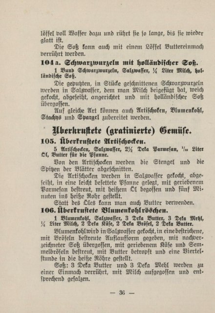 Gemüsekochbuch der k.k. Gartenbaugesellschaft in Wien