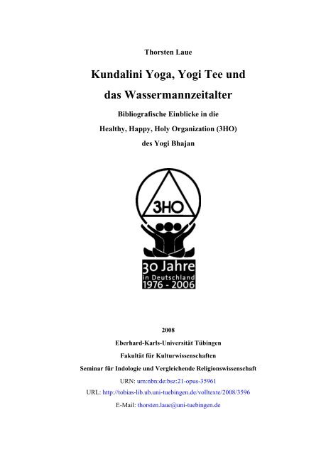 Kundalini Yoga Yogi Tee Und Das Wassermannzeitalter