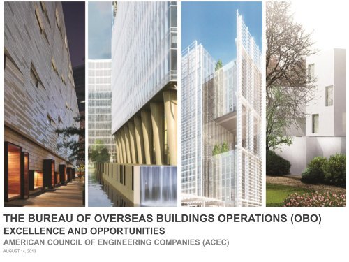 U.S. Department of State – Overseas Building Operations