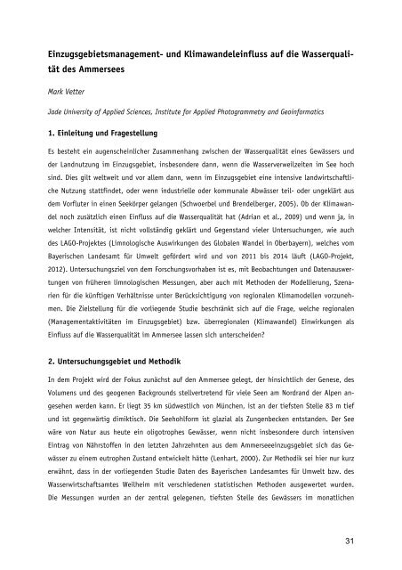 Geographica Augustana - Institut für Geographie und ...