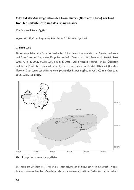 Geographica Augustana - Institut für Geographie und ...