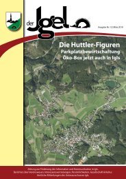 Die Huttler-Figuren - Der Igel