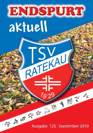 Endspurt 125 (pdf) - TSV Ratekau