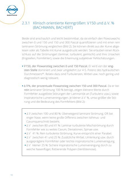 Die behinderte Nasenatmung - ATMOS MedizinTechnik