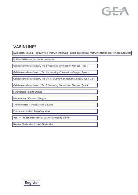 5.1 In-Line-09: Register 5.1 - GEA Tuchenhagen