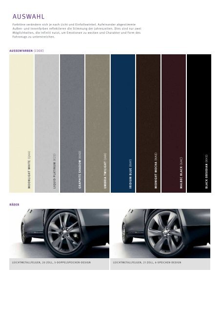 QX70 Brochure - Infiniti