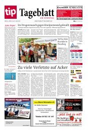 Zu viele Verletzte auf Acker - Pinneberger Tageblatt