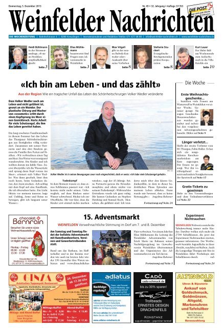 «Ich bin am Leben - und das zählt» - Aktuelle Ausgabe